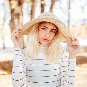 Striped Turtleneck Long Sleeve Shirt